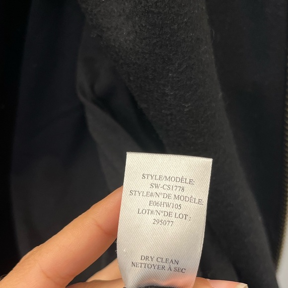 HELMUT LANG Sonar Wool Dropped Shoulder Vest in Black - Picture 11 of 16